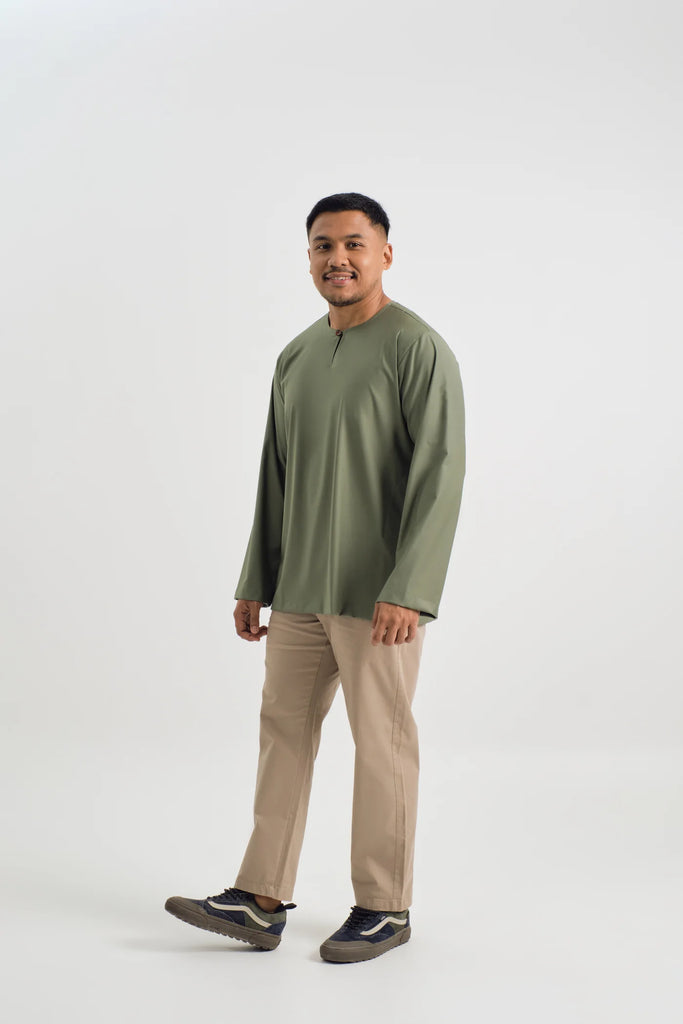 Patawali Top - Pickle Green